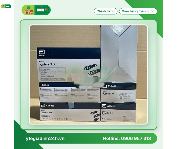 XÉT NGHIỆM KHÁNG THỂ GIANG MAI-Bioline™ SYPHILIS 3.0