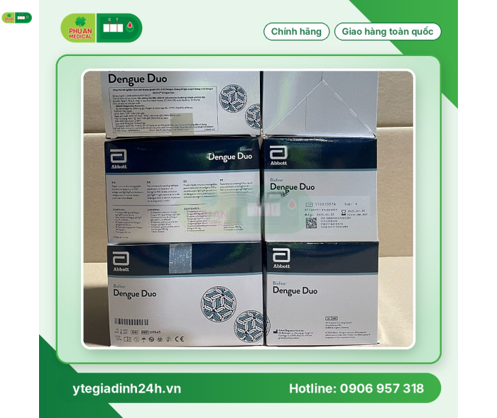 Xét Nghiệm Nhiễm Trùng Sốt Xuất Huyết-Bioline™ Dengue Duo (Dengue Ns1 Ag + Igg/Igm)