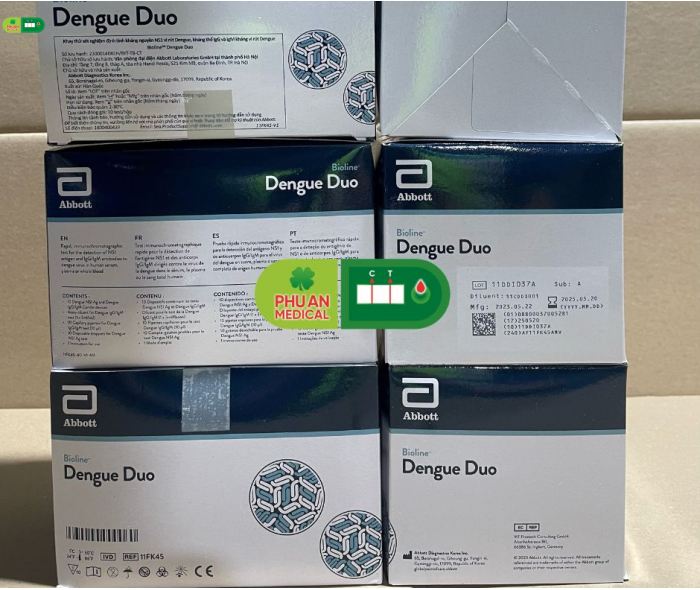 Xét Nghiệm Nhiễm Trùng Sốt Xuất Huyết-Bioline™ Dengue Duo (Dengue Ns1 Ag + Igg/Igm)