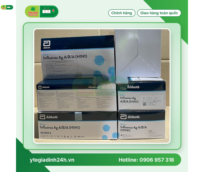 XÉT NGHIỆM VI RÚT CÚM LOẠI A/B/A (H1N1) TƯƠNG ỨNG.